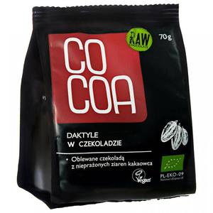 Daktyle w Surowej Czekoladzie Bio 70 g - Cocoa - 2869570206