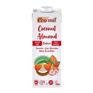 Mleko Kokosowe-Migdaowe bez dodatku cukru Bio Niesodzone 1 l UHT Ecomil - 2861090697
