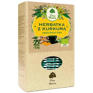 Ekologiczna Herbatka z Kurkum 50 g (25 x 2 g) - Dary Natury - 2861090714