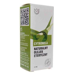 Naturalny Olejek Eteryczny Cytronela 12 ml - Naturalne Aromaty - 2861090754