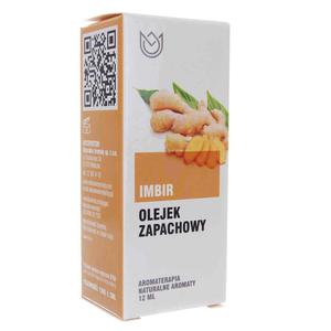 Olejek Zapachowy Imbir 12 ml - Naturalne Aromaty - 2861090764