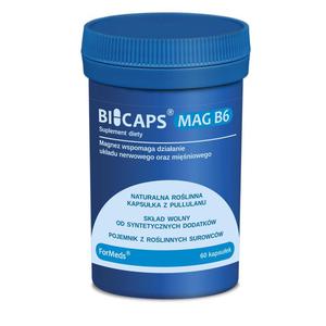 Bicaps Mag B6 Magnez + Witamina B6 60 Kapsuek- Formeds - 2861090782