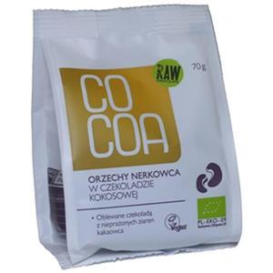 Orzechy Nerkowca w Czekoladzie Kokosowej Bio 70 g - Cocoa - 2861090791