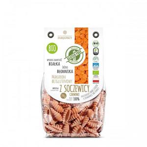 Makaron Bezglutenowy Soczewica Czerwona Bio Muszla 250 g - Fabijascy - 2861090804