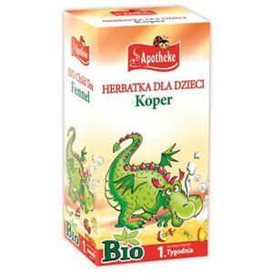 Herbatka Dla Dzieci Koper Bio 20 x 1,5 g Apotheke - 2829356838