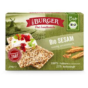 Pieczywo Chrupkie ytnie Razowe z Sezamem Bio 250 g - Burger - 2861091007