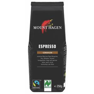 Kawa Mielona Espresso Fair Trade Bio 250 g - Mount Hagen - 2861091064