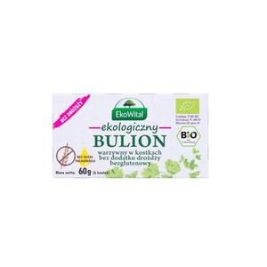 Ekologiczny Bulion Warzywny w Kostkach Bez Drody i Oleju Palmowego Bezglutenowy 60 g EkoWital - 2861091109