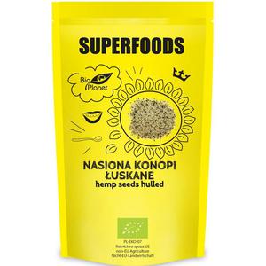 Nasiona Konopi uskane Bio 200 g - Bio Planet - 2861091247