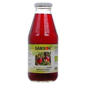 Sok z urawiny Wielkoowocowej Bio 500 ml - SAMSOK - 2861091252