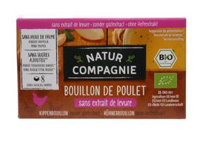 Bulion Kostki Drobiowe Bez Dodatku Cukrw Bio 80 g - Natur Compagnie - 2861091264