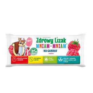 Zdrowy Lizak Mniam - Mniam na Gardo ezka Malina - Starpharma