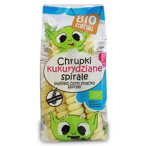 Chrupki Kukurydziane Spirale Bezglutenowe Bio 60 g - Biominki - 2861091416