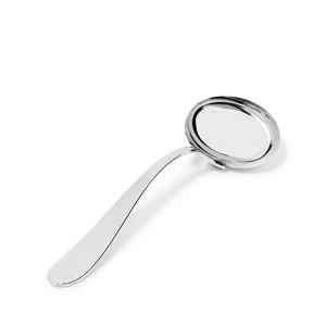 Alessi - Chochla do sosw NUOVO MILANO - srebrna, dugo 18,20 cm - 2877576657