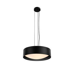 Kaspa - Lampa wiszca Vero - rednica 45 cm, czarna - 2877379087