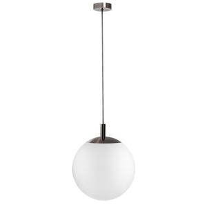 Kaspa - Lampa wiszca pojedyncza Alur - rozmiar L, rednica 40 cm, tytan szczotkowany - 2877379092