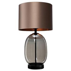 Kaspa - Lampa stojca Salvador - szklana podstawa, wysoko 58 cm, brz - 2877379106