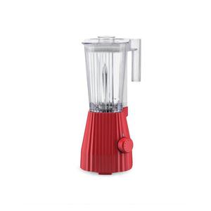 Alessi - Blender kielichowy PLISSE - czerwony, pojemno 1,5 l - 2877576799