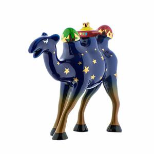 Alessi - Figurka witeczna z porcelany TRINO - niebieska, dugo 11 cm - 2877576827