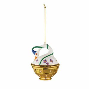 Alessi - Bombka "Cigno di Primavera" - abd FLEURS DE JORI - wysoko 10,50 cm - 2877576876