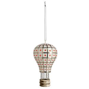 Alessi - Zawieszka Mongolfiera reale - balon - wysoko 12,5 cm, biaa - 2877576888