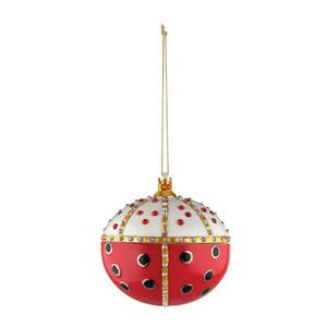 Alessi - Zawieszka Re Coccinello - korona - dugo 8,50 cm - 2877576974