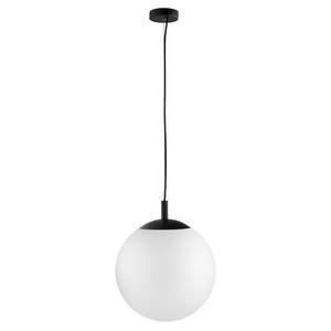 Kaspa - Lampa wiszca pojedyncza Alur - rozmiar L, rednica 40 cm, czarna - 2871061746