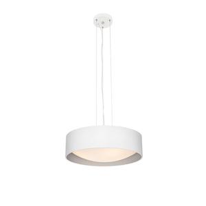 Kaspa - Lampa wiszca Vero - rednica 45 cm, biao - srebrna - 2871061847