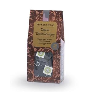 Vintage Teas - Herbata czarna, Organic Earl Grey 20x2,5g - 2878036102
