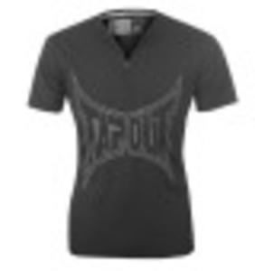 T-shirt Tapout Poly Zip - Czarna - 2832735689