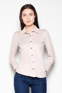 Koszula Damska Model VT026 Beige - Venaton - 2875500480