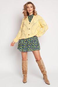 Sweter Kardigan Model SWE234 Yellow - MKM - 2871773261