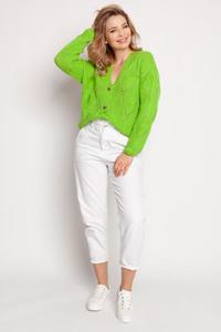 Sweter Kardigan Model SWE234 Light Green - MKM - 2871773262