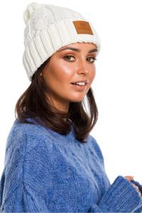 Czapka Damska Model BK043 Ecru - BE Knit - 2871771631