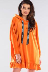 Sukienka Bluza Model A419 Orange - awama - 2872703113