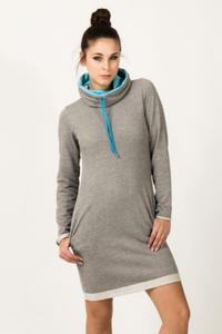 Sukienka model Kaja Light Gray/Blue - Tessita - 2878375097