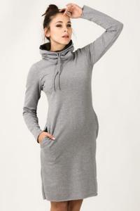 Sukienka model Kaja Light Gray/Dark Gray - Tessita - 2878375098