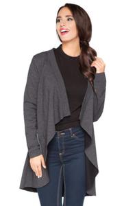 Bluza Damska Model G1 Dark Grey - RaWear - 2871773498