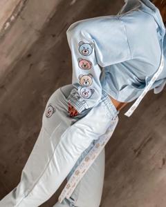 Komplet Dresowy Four Teddy- baby blue - 2868232100