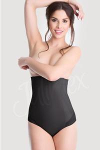 Figi wyszczuplajce Model 141 Mesh Figi Black - Julimex Shapewear - 2868233936