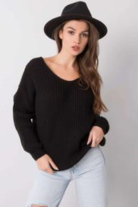 Sweter Damski Model TW-SW-BI-19710.11 Black - Och Bella - 2868238145