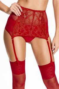 Gorsety, body, pasy Pas do poczoch Model 914 Red - Kostar - 2871775617