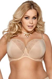 Biustonosz Soft Model K425 Casablanca Beige - Gorsenia Lingerie - 2876087177