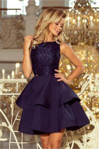 Sukienka Model Laura 205-3 Navy - Numoco - 2868240793