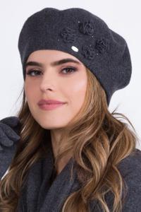 Beret Model Ariel Grafit - Kamea - 2871591501