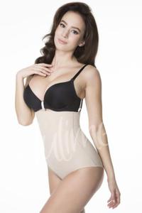 Figi Wysokie Model 251 Natural - Julimex Shapewear - 2868242834