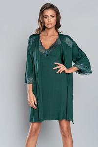 Szlafrok Damski Model Samaria r.3/4 Green - Italian Fashion - 2871591626