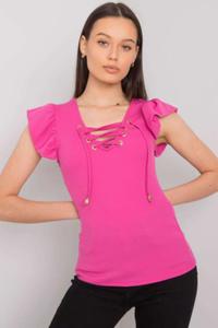 Bluzka Model DHJ-BZ-13301.34P Pink - Italy Moda - 2869645205