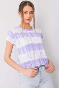 T-shirt Damski Model DHJ-TS-11280-1.10 Light Violet - Italy Moda - 2869749483