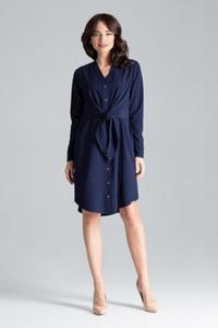 Sukienka Model L031 Navy - Lenitif - 2868217191